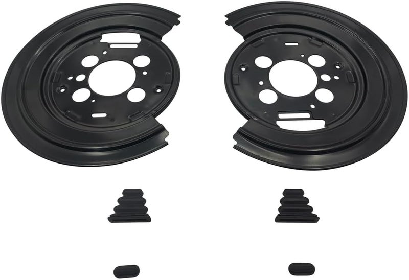 Forlevlaep 924-685 2Pcs Rear Driver & Passenger Side Brake Backing Plates for Chrysler Aspen 2007-2009 for Dodge Durango 2007-2009 for Ram 1500 2011-2012 for Ram 1500 Pickup 2006-2010 - Image 5
